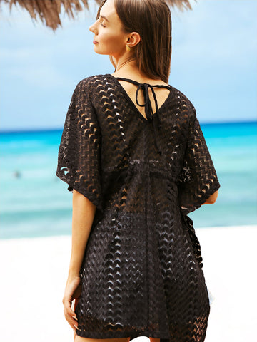 Lace Tunic Swimsuit Cover Up